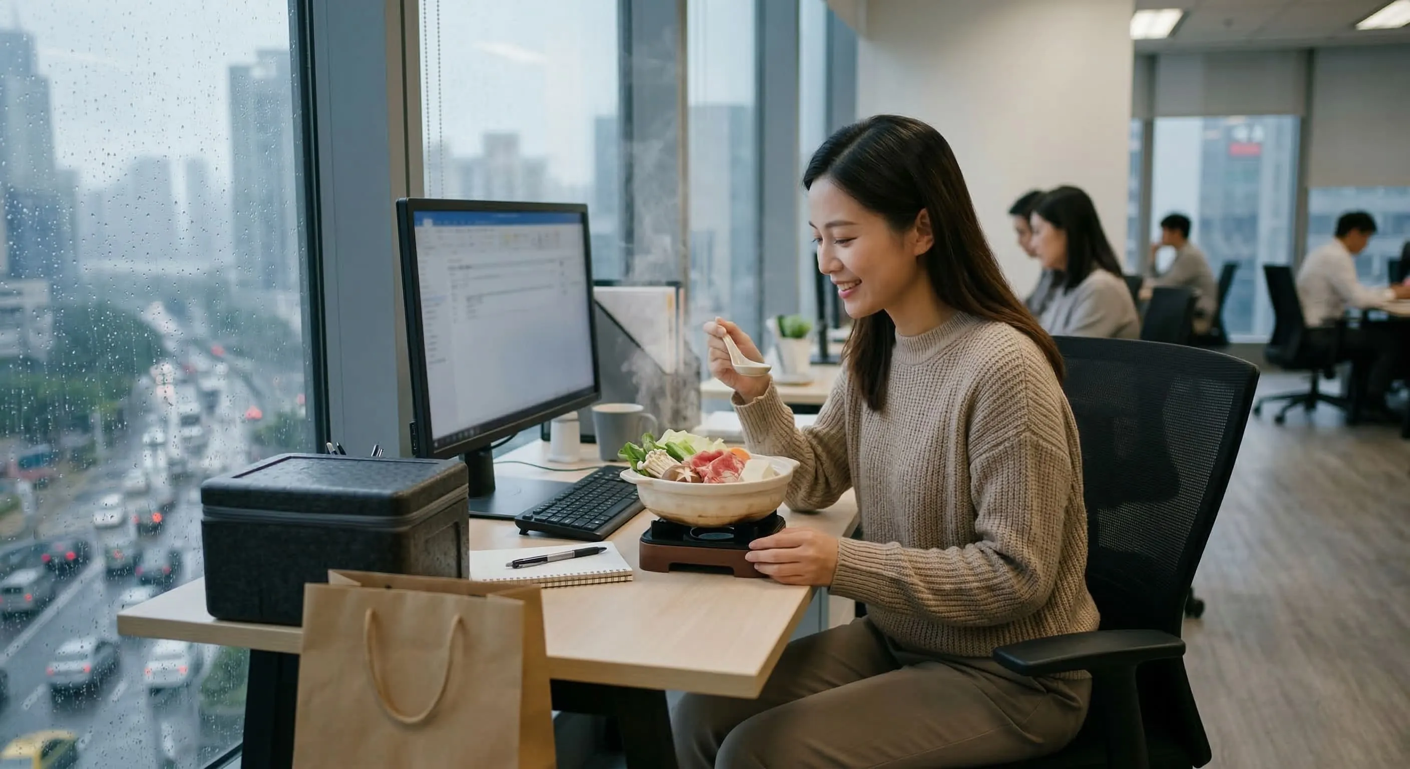6-3雨天辦公室裡的小確幸，現煮療癒單人鍋