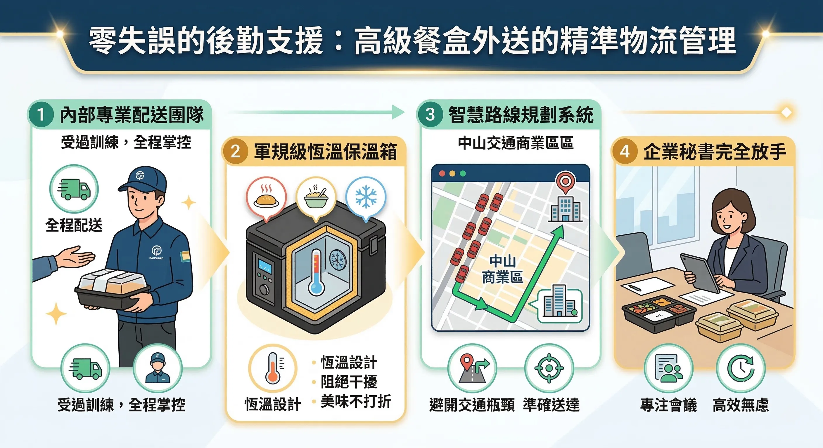 中山區會議便當