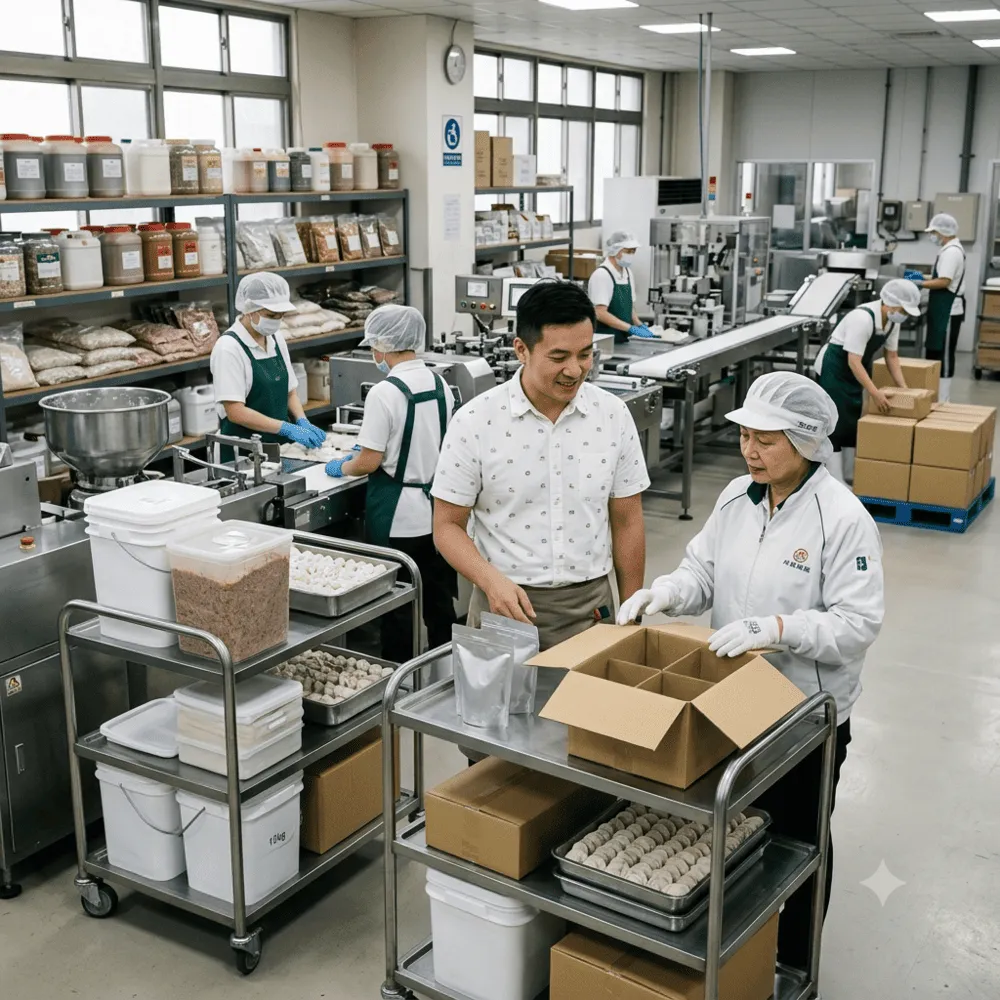 商用調理包與冷凍食品批發
