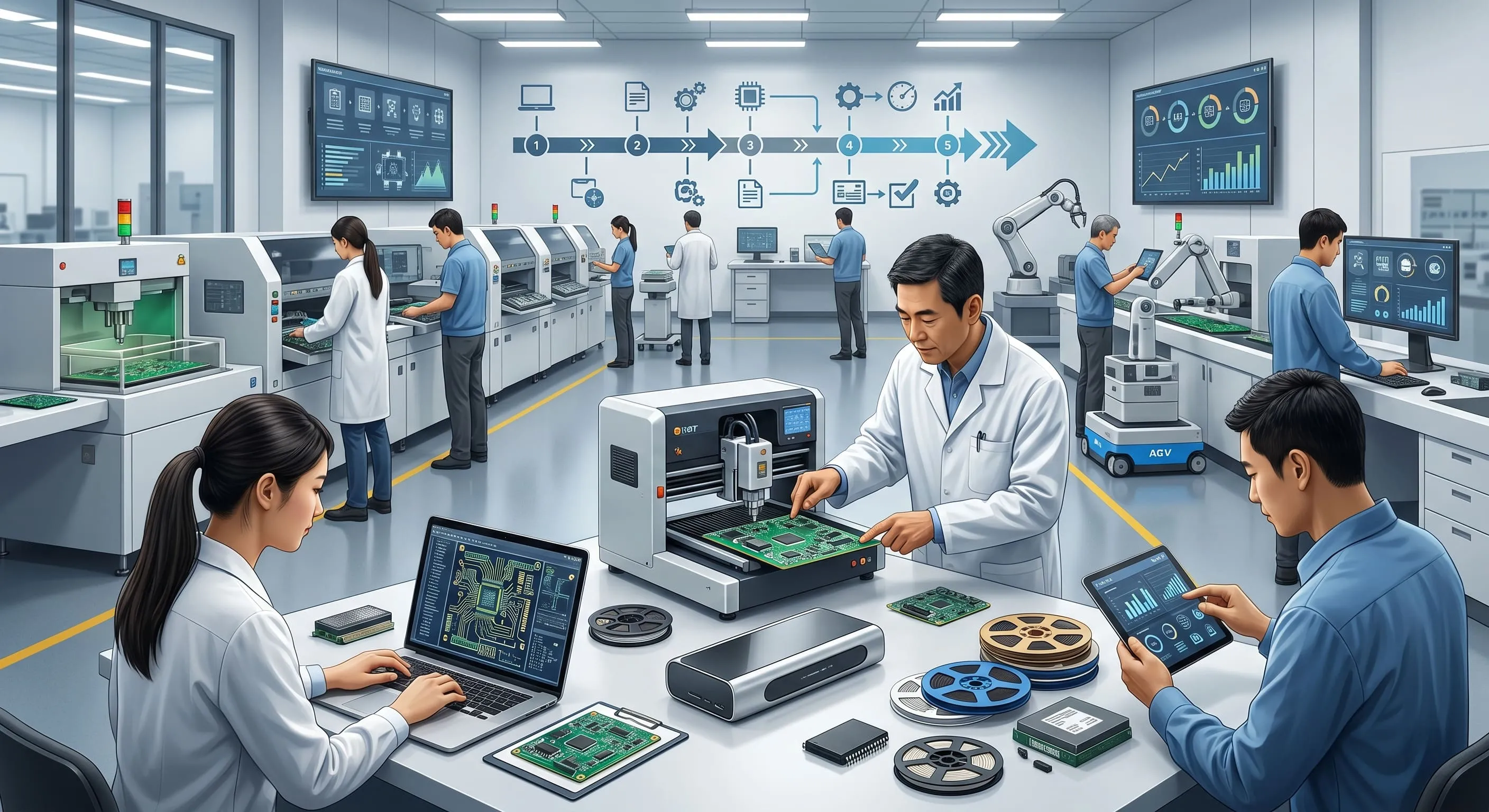 9-3印刷電路板打件