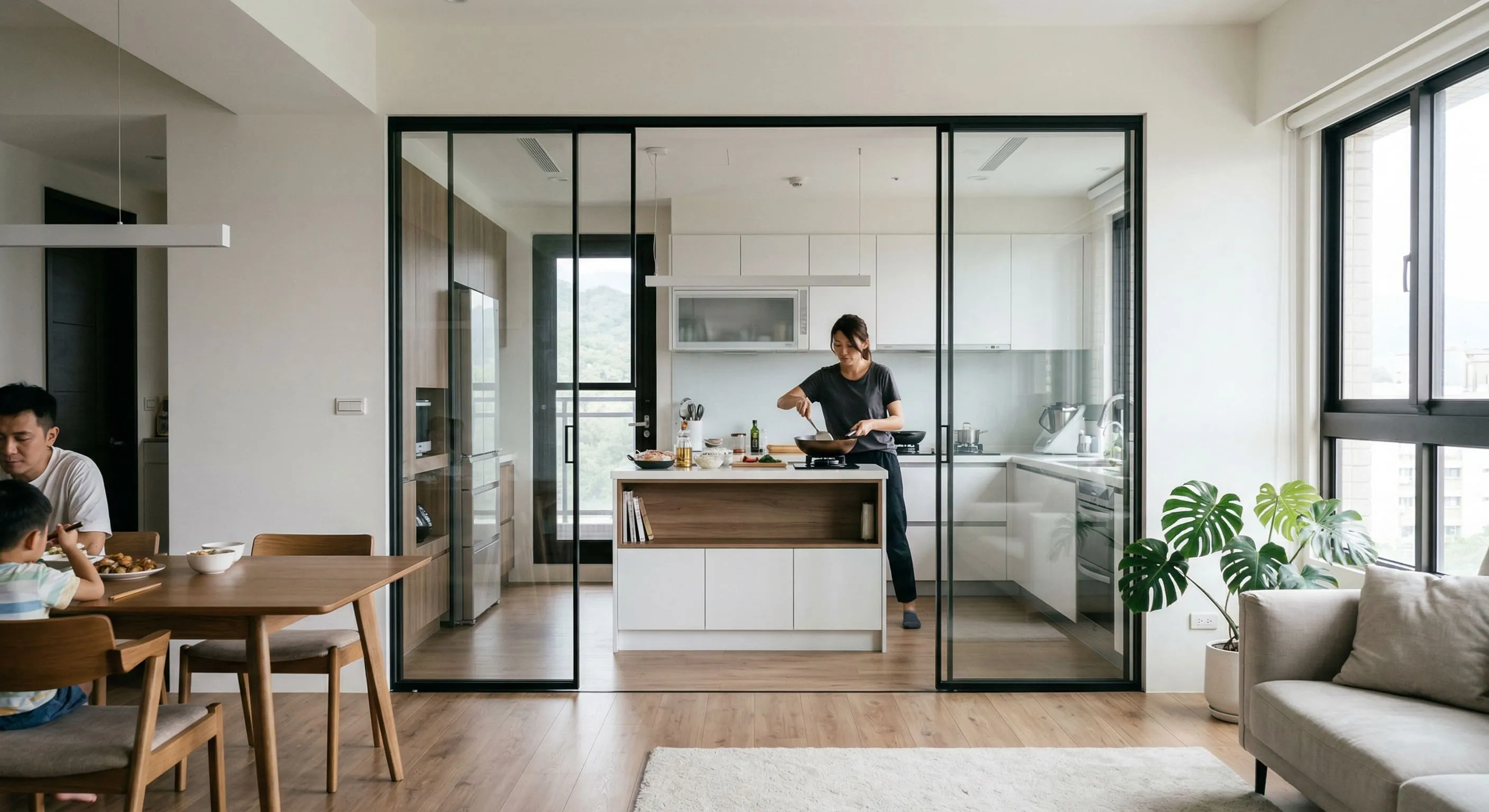 廚房拉門設計