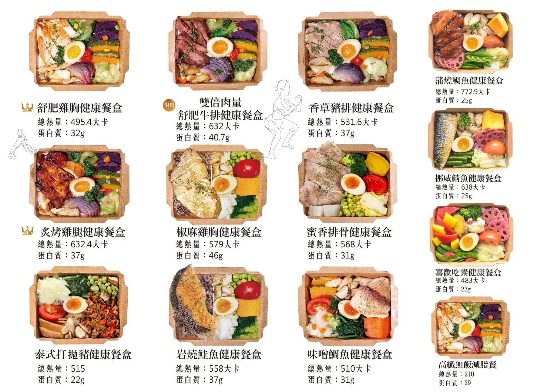 健人餐廚健康餐