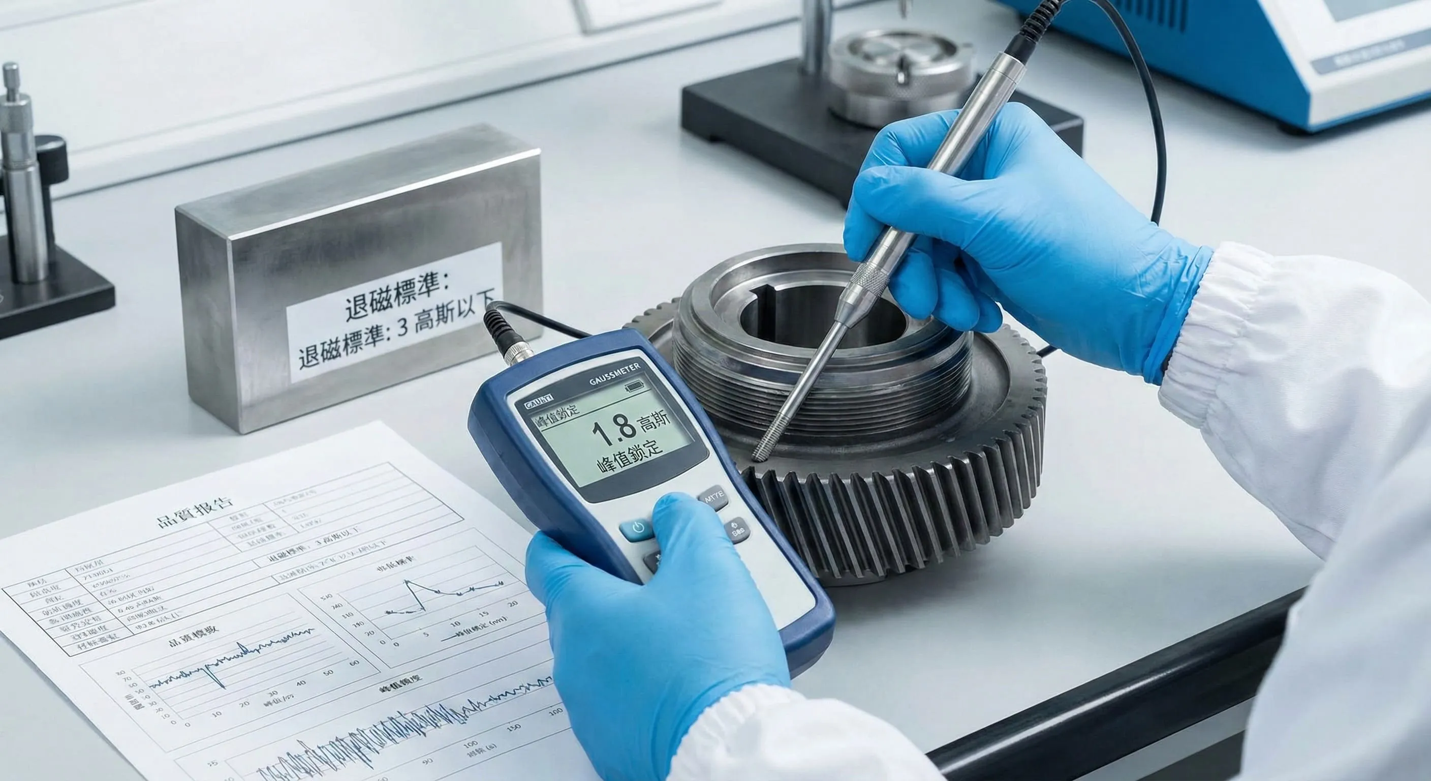 科學量測才是王道:如何定義與檢驗 退磁剩磁標準 ?