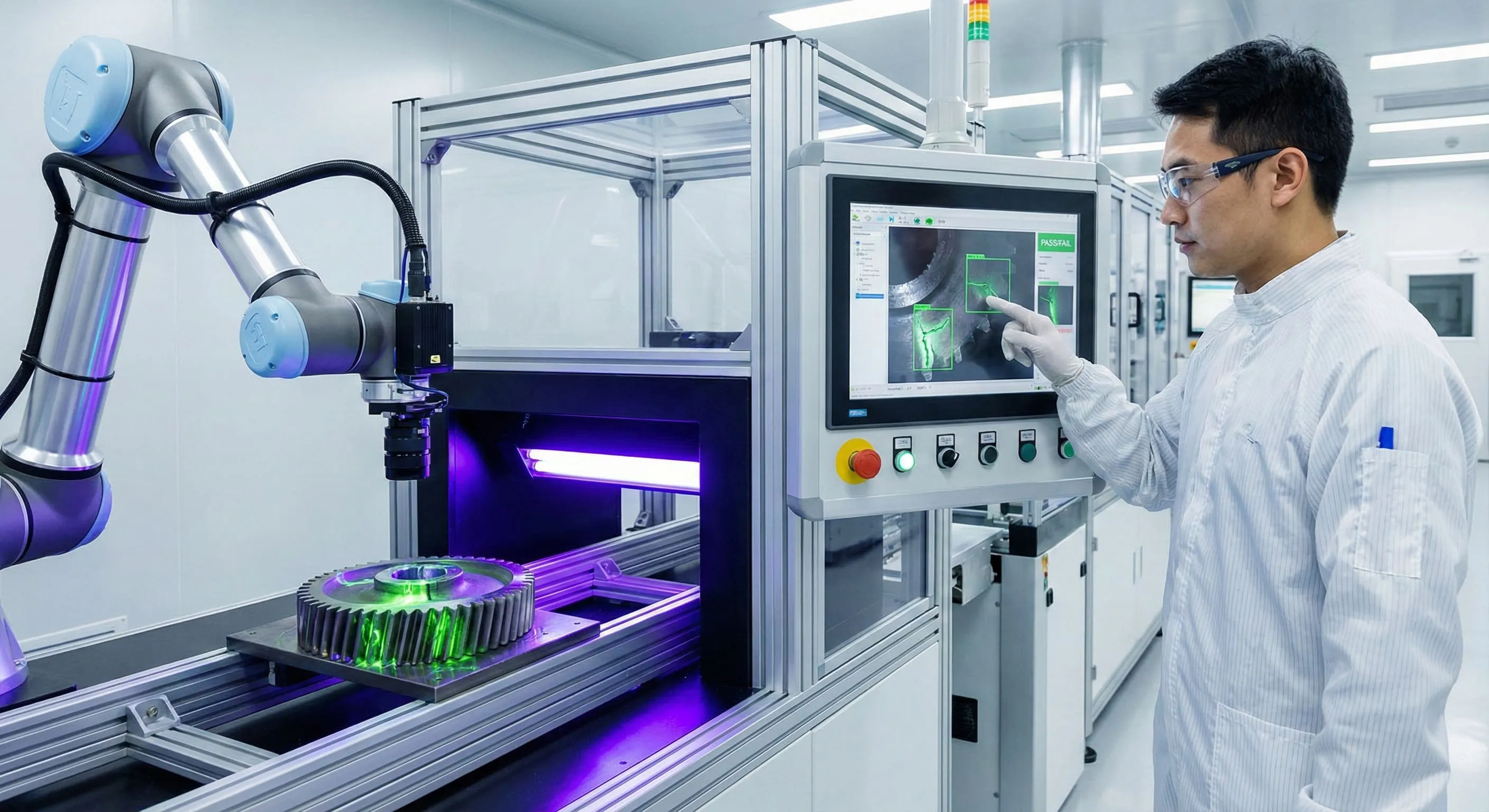 突破人眼極限：導入自動判讀軟體與客製化磁檢設備，實現漏檢率降