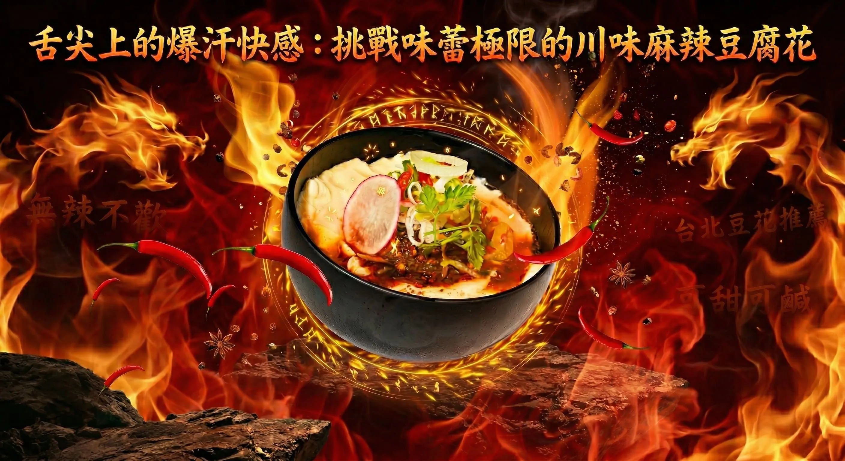 台北可甜可鹹豆花