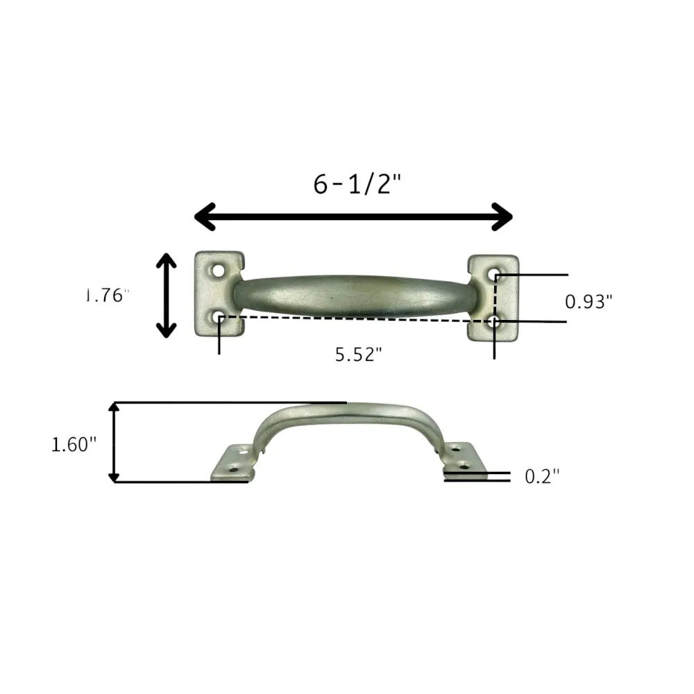 WH-7001 6-1/2" 手把規格