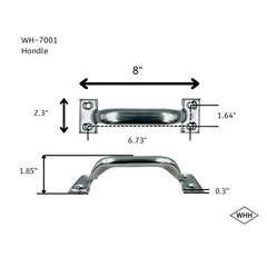 WH-7001 8" 手把規格