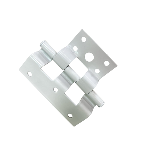 WH-5004 3-1/2"雙折子母鉸鏈，白色
