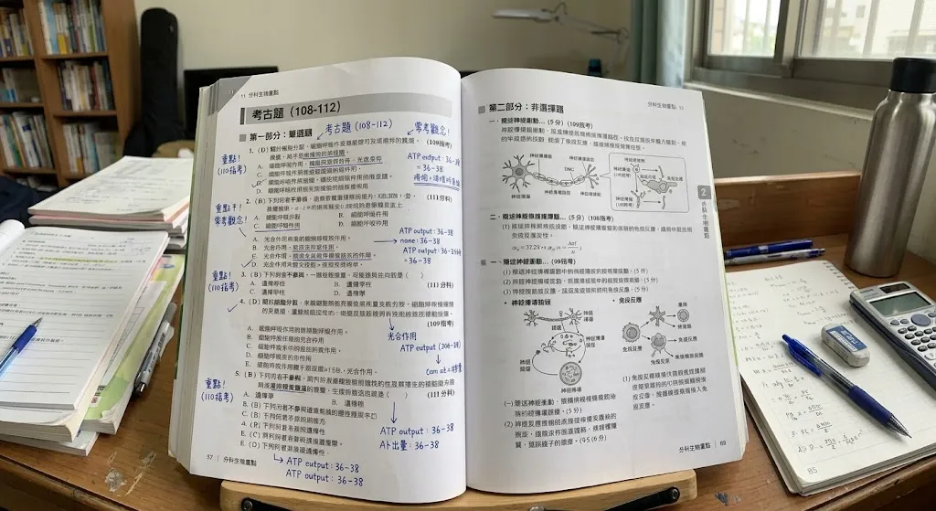 分科生物重點