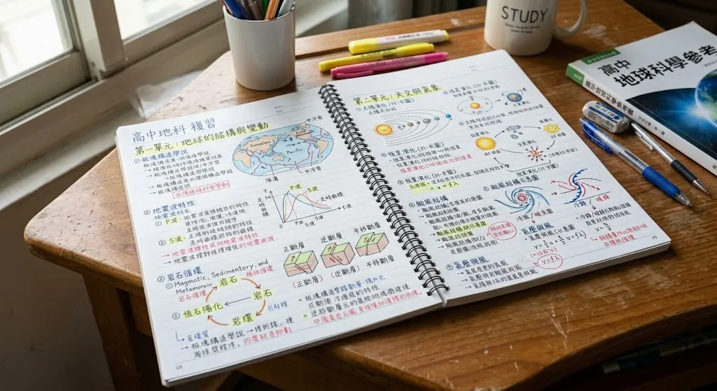 高中地科複習