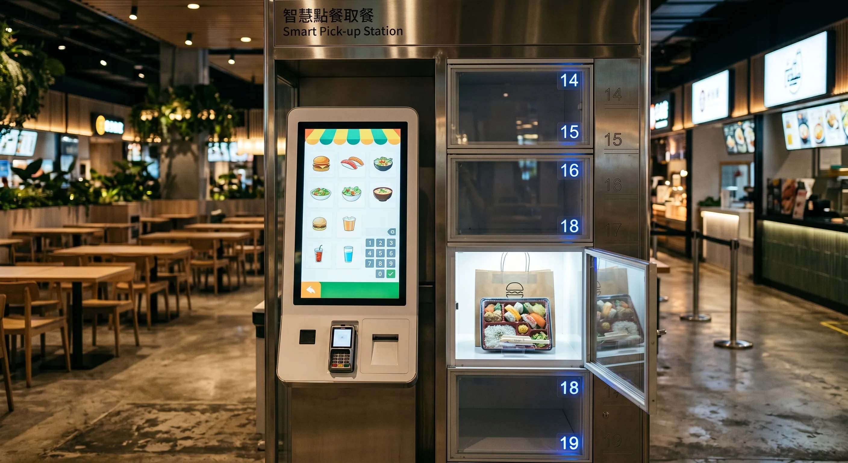 3-3零接觸取餐設備