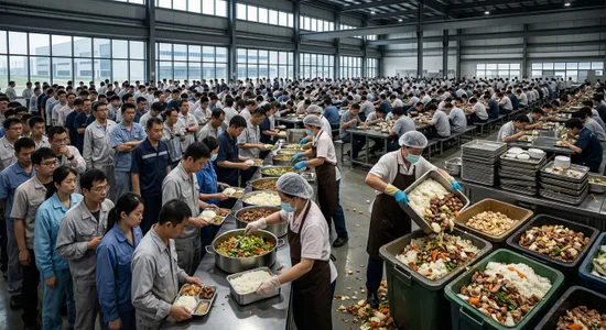 萬人廠區的供餐革命！科技大廠如何利用大數據優化餐食