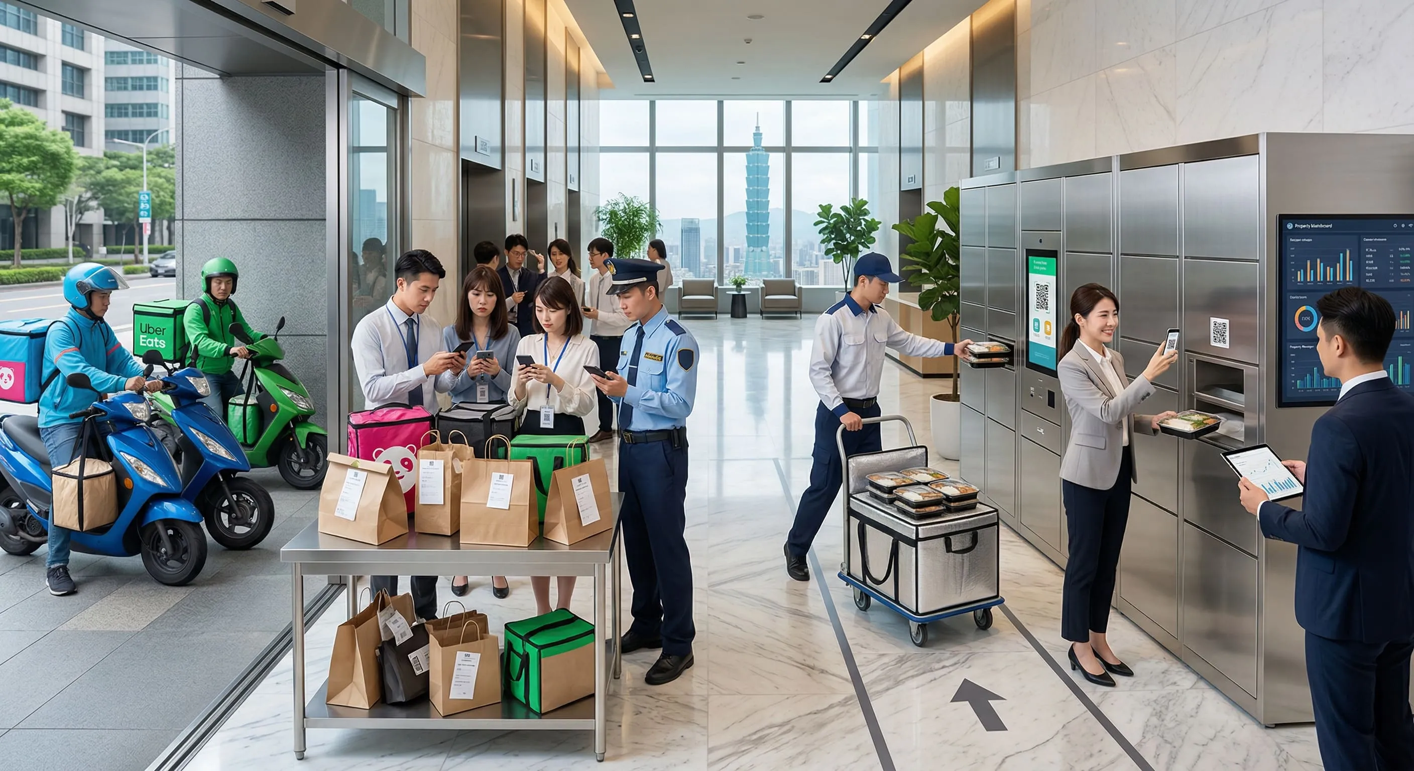 9-3辦公大樓午餐外送