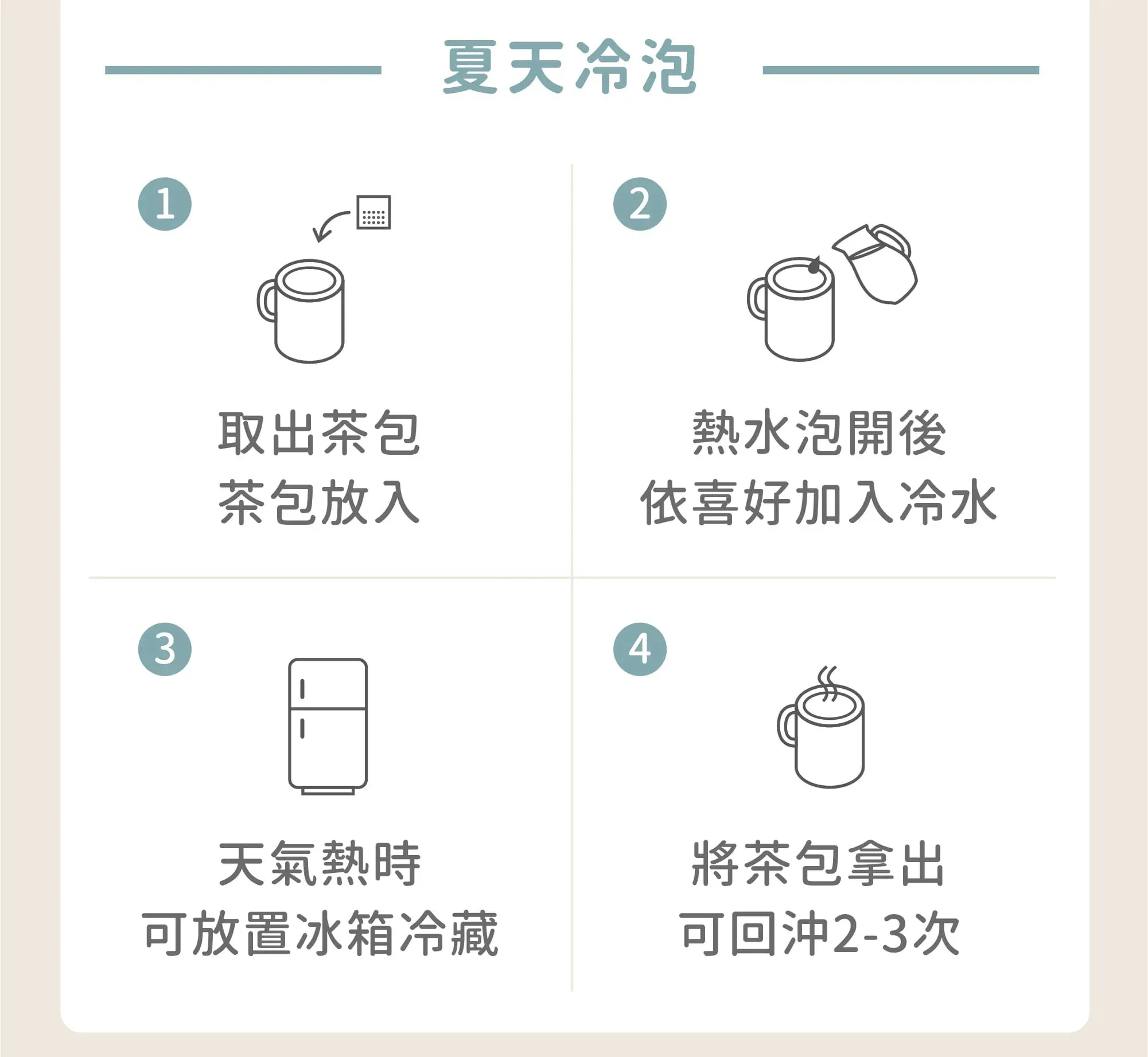 夏天冷泡