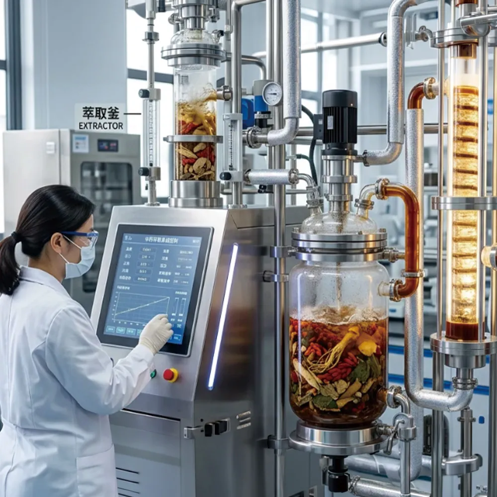 漢方濃縮萃取技術