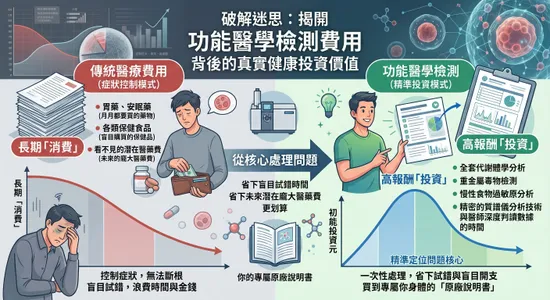 台北功能醫學推薦：解析功能醫學檢測費用與腸漏症飲食，從根源逆轉慢性病