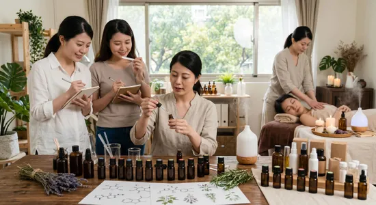 點燃你的香氛事業：考取精油證照與精油創業的成功藍圖