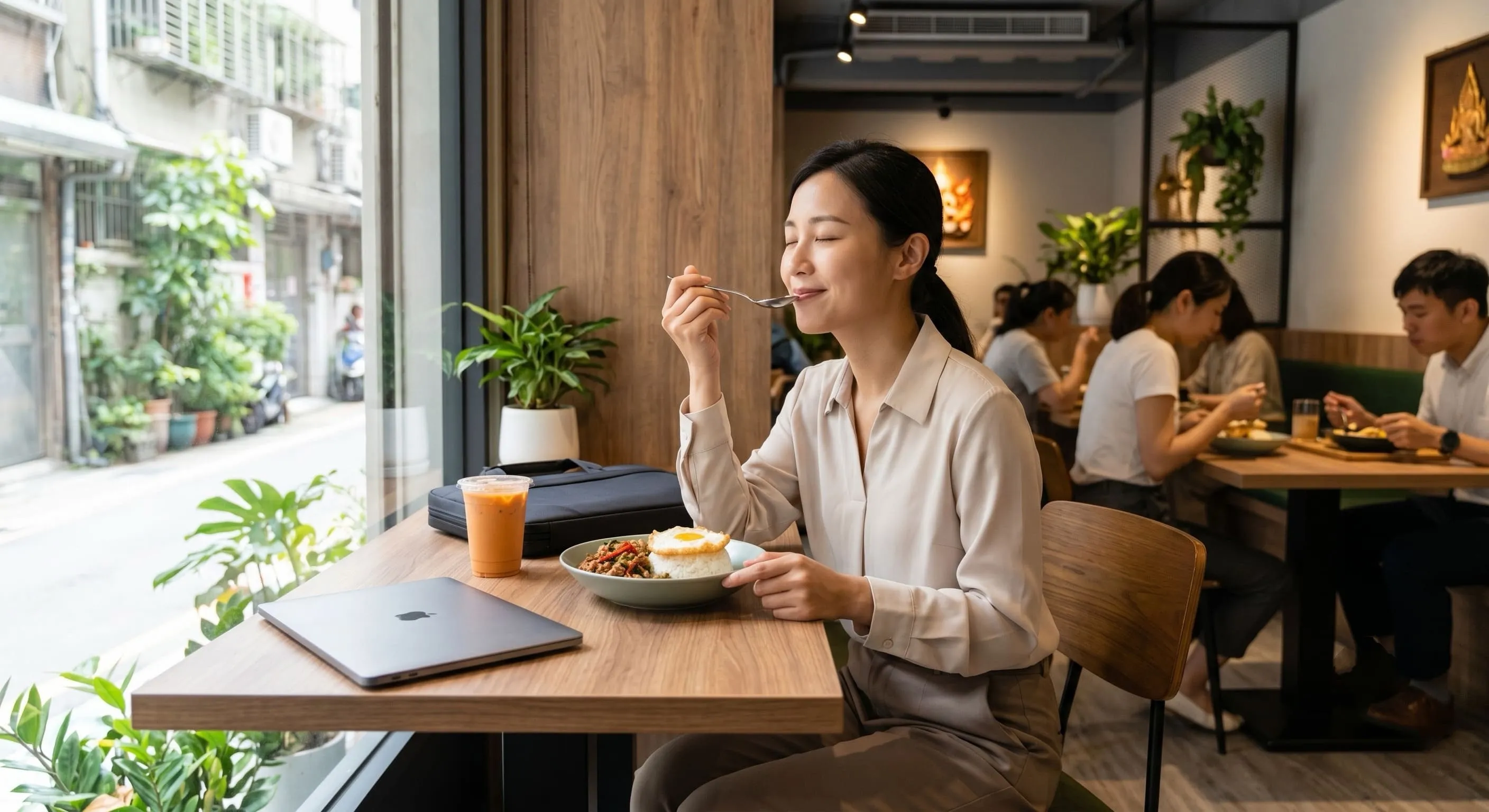 週間午休的美味救贖:南京復興上班族的泰式高質感午餐