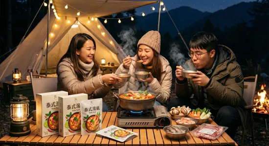 點亮星空下的野炊時光:露營必備的熱湯與美味