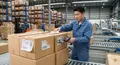 高黏度紙箱外箱標籤與大批量出貨解決方案