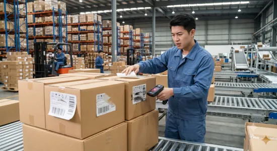 高黏度紙箱外箱標籤與大批量出貨解決方案