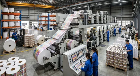 產能與良率的雙重標準：大批量貼紙印刷的工業級生產實