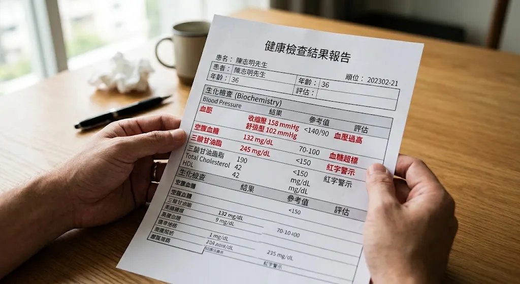 告別健檢報告上的紅字警訊：從腸胃保健到逆轉三高