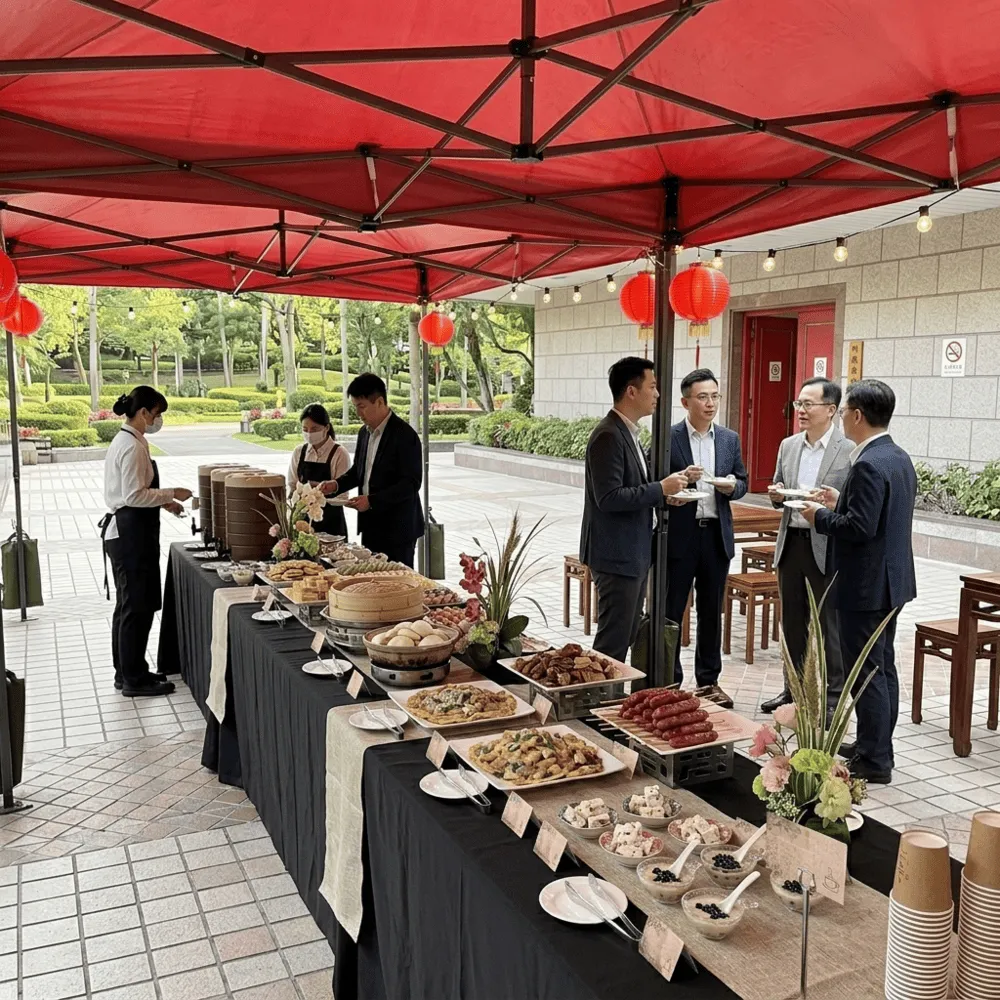台式戶外自助餐