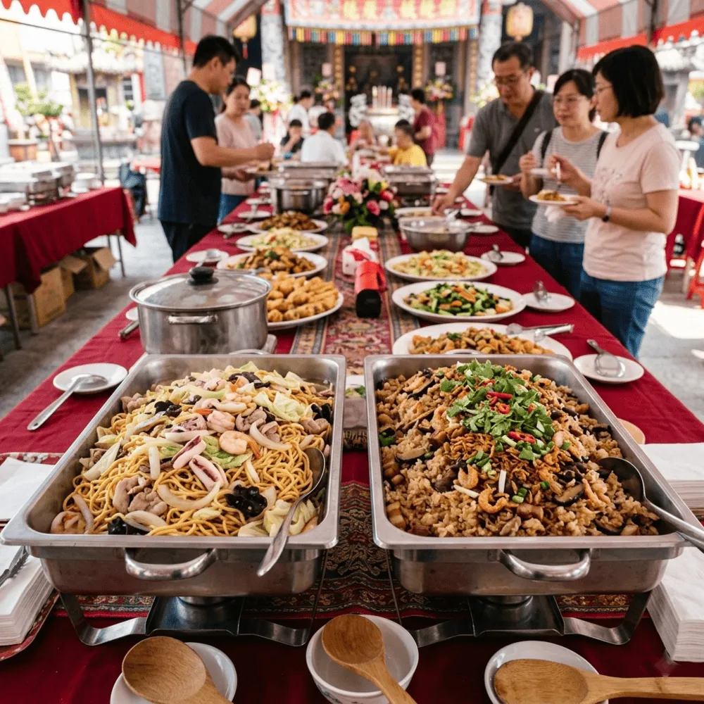 懷舊小吃自助餐