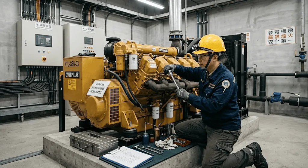 工廠與學校緊急發電機的防患未然