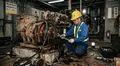 老舊發電機拆除與重型設備吊裝工程