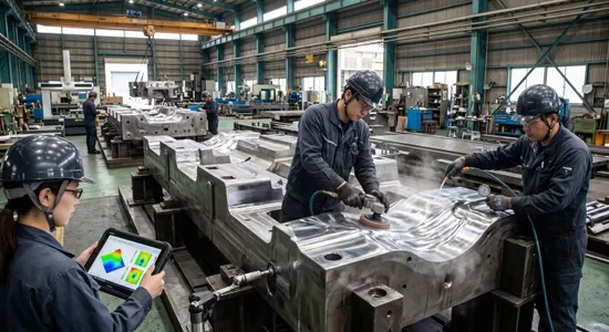 克服重型工業極限:超大模具拋光與表面處理技術全解析