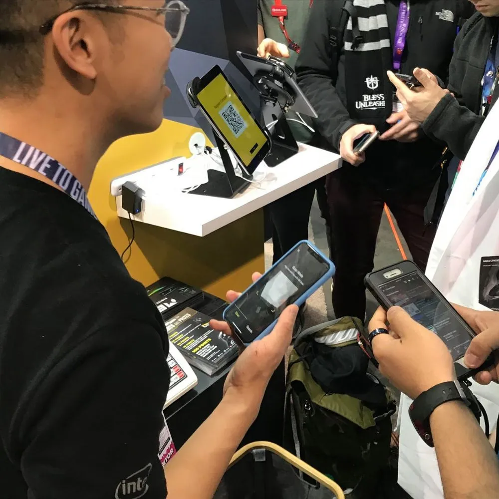展場現場