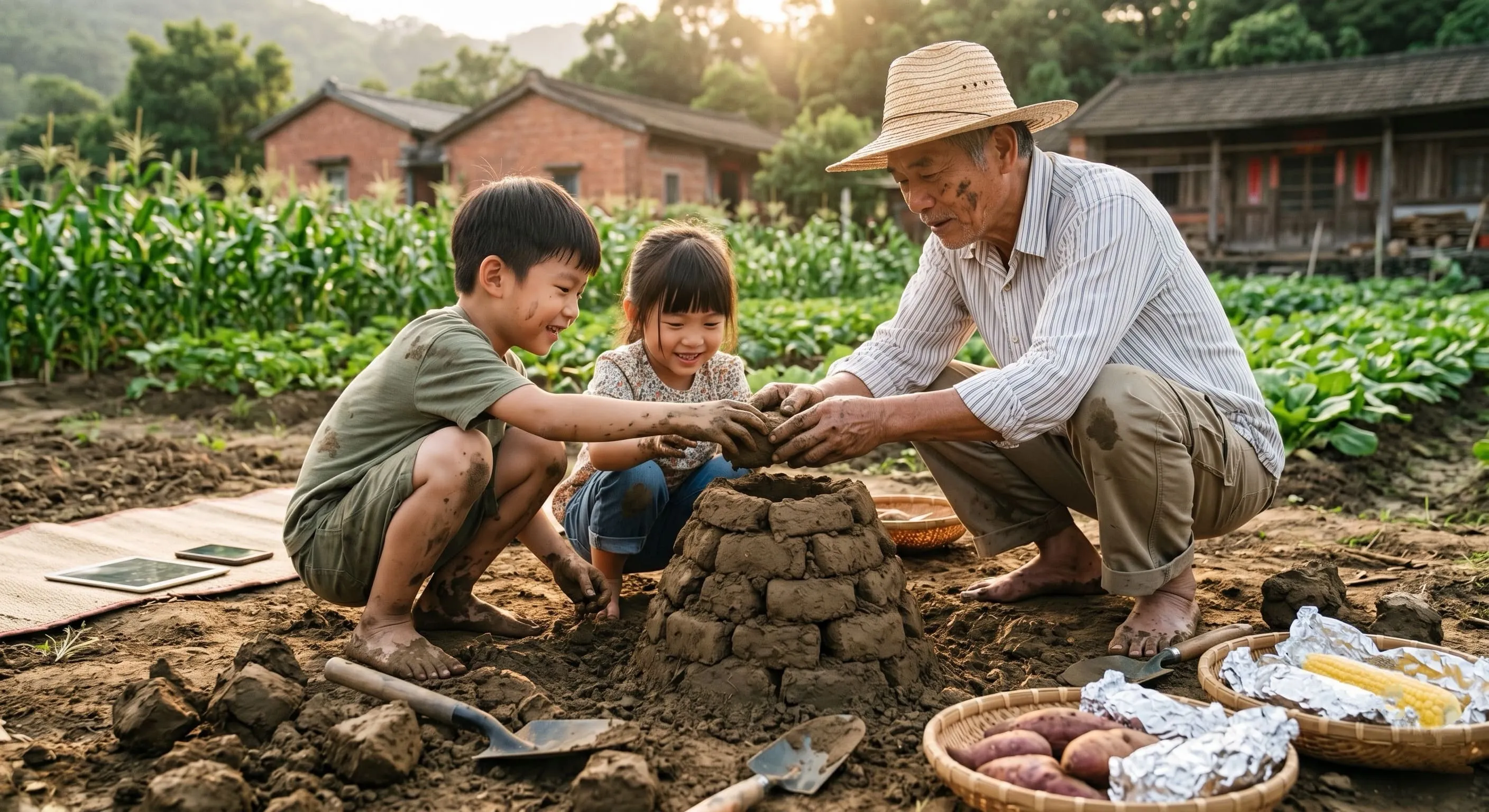 古早味控窯體驗,給孩子最棒的自然玩樂課