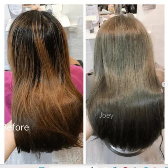 植物性染髮，不漂也能染出超夯亞麻色！