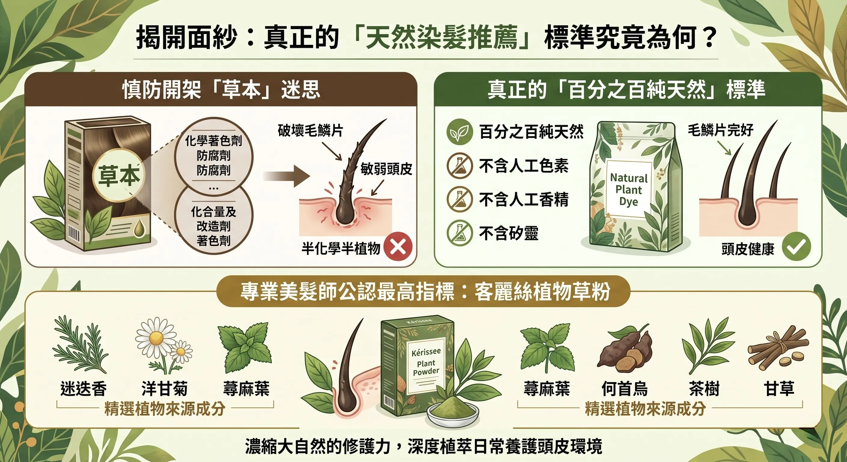 植物染髮推薦