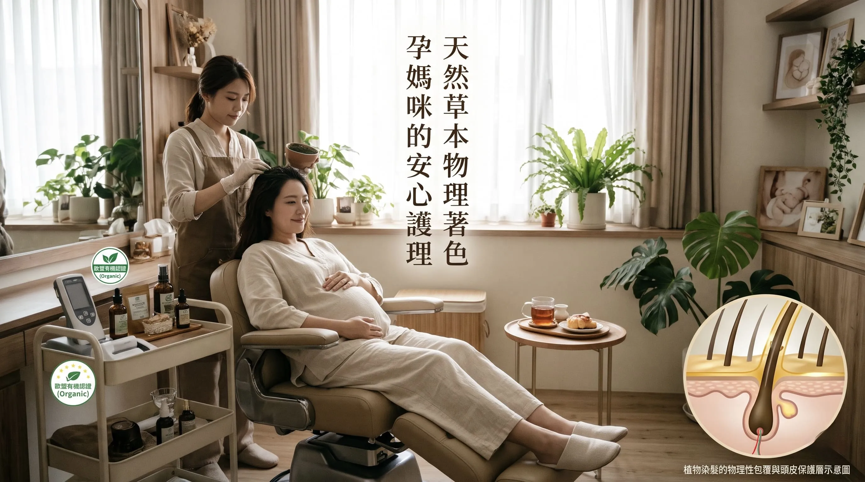 植物染髮台北