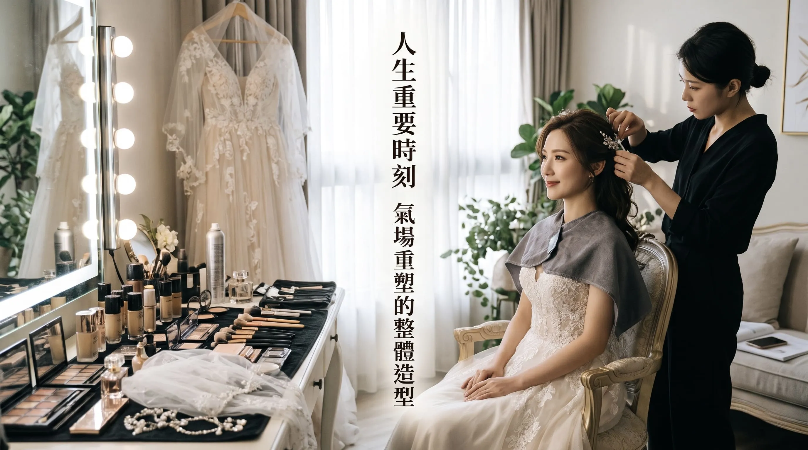 打造零死角女神氣場！台北整體造型與頂級新秘推薦指南