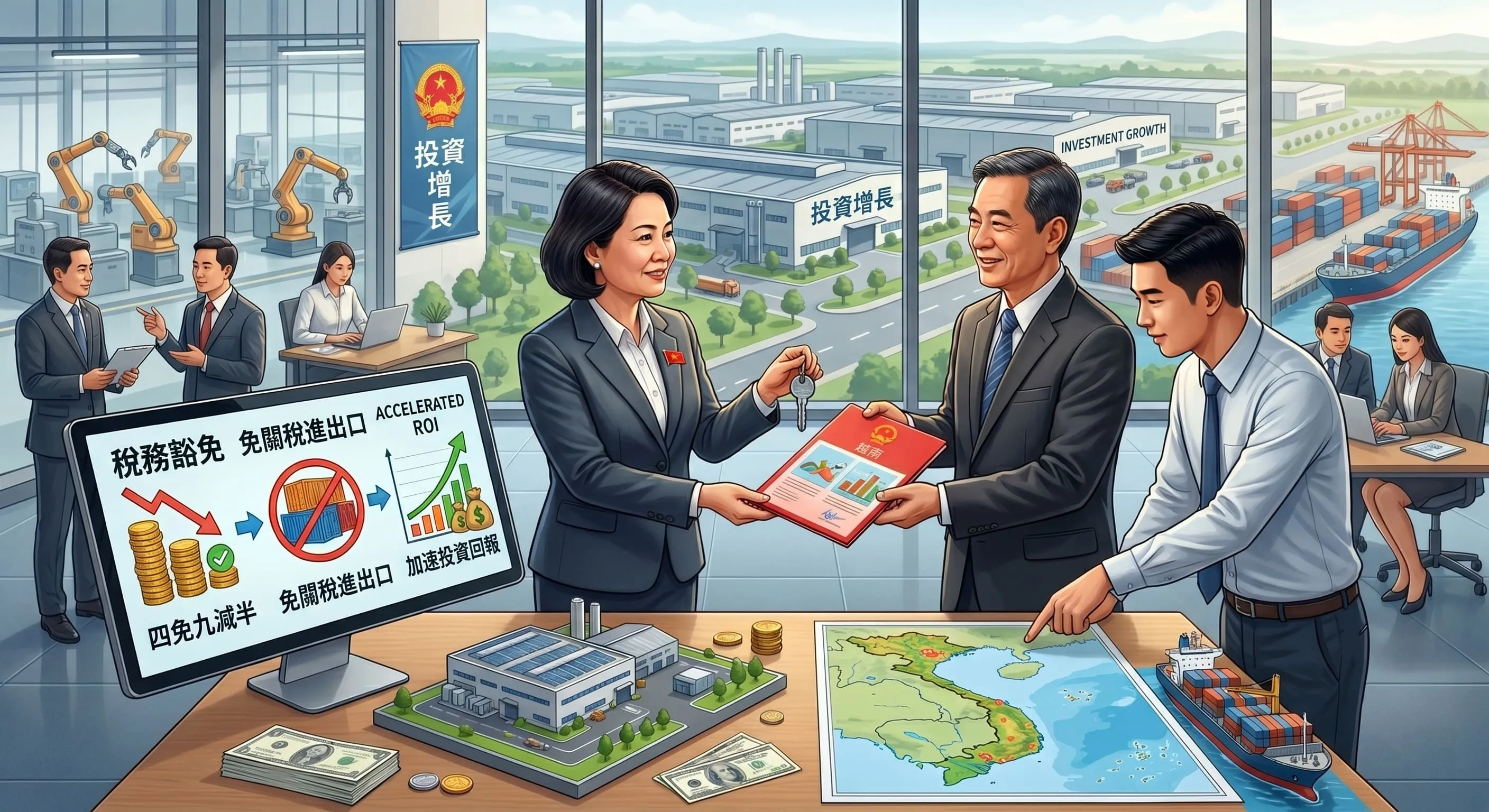 搶佔供應鏈先機:越南海外招商政策解析與土地開發實戰
