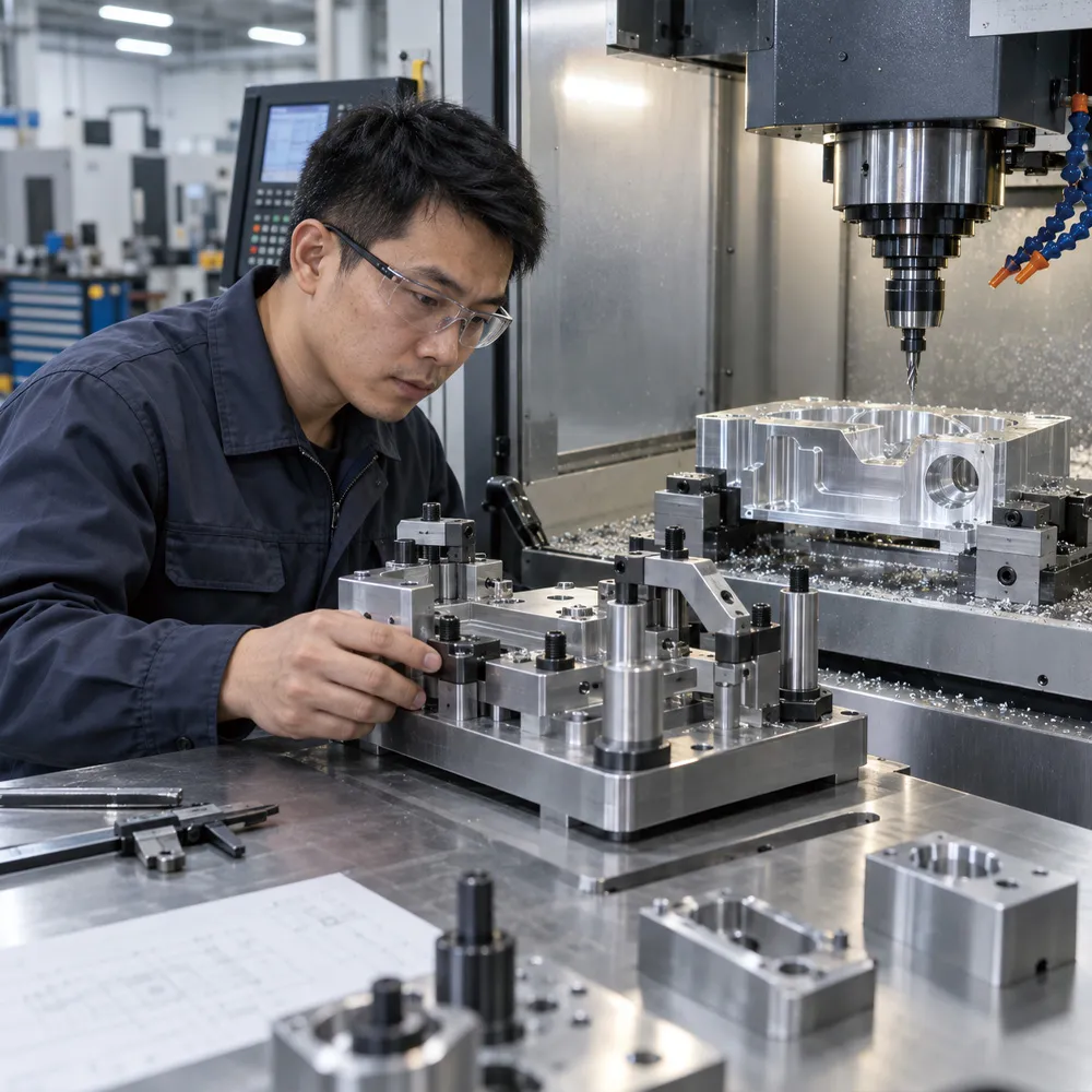 CNC銑床加工與特殊夾治具開發