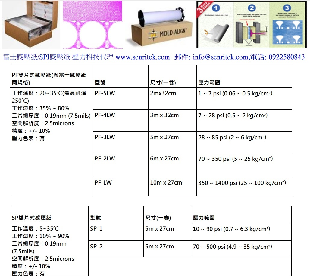 富士感壓紙-SPI感壓紙-耐高溫感壓紙