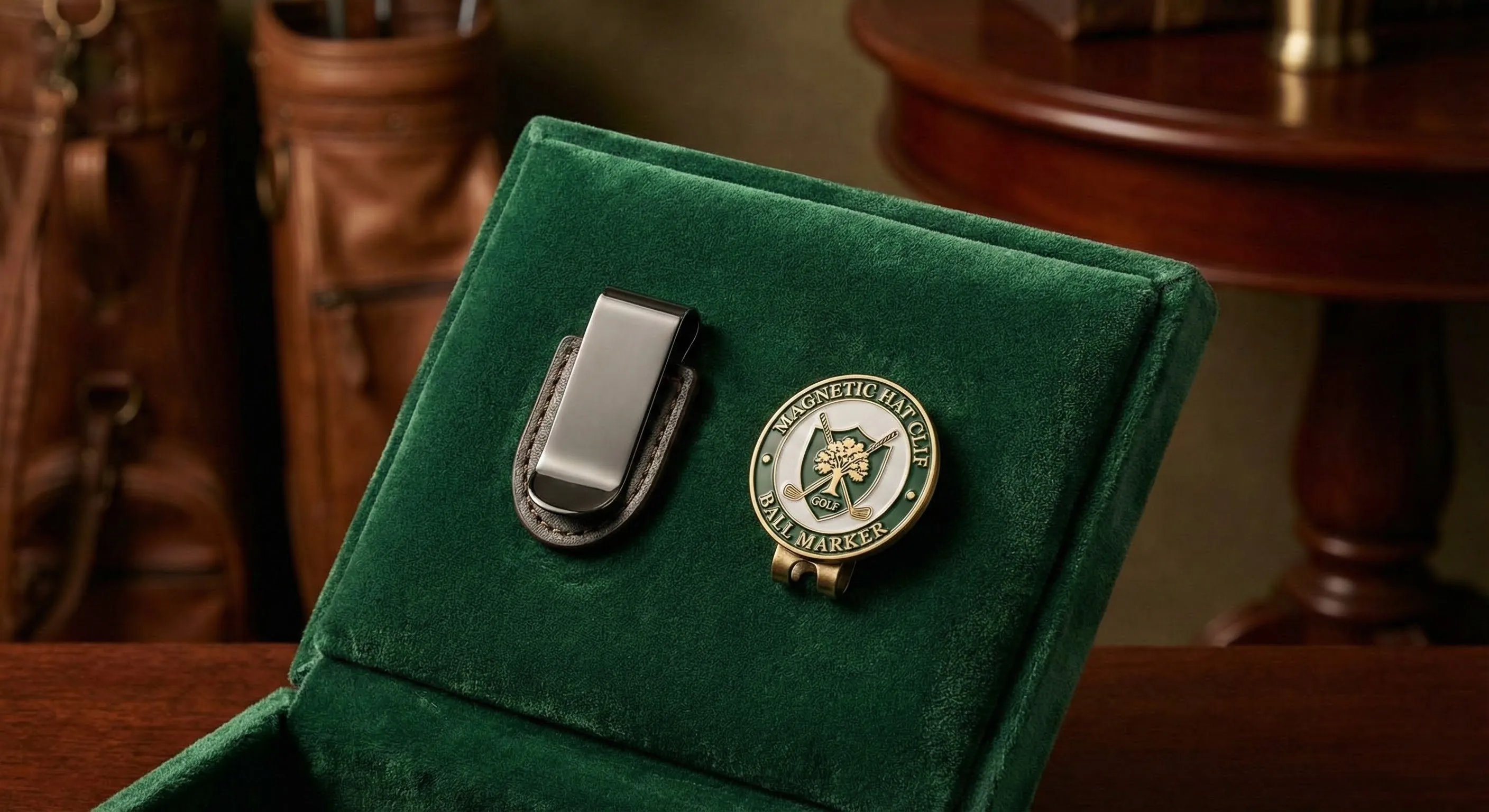 磁吸式球標帽夾