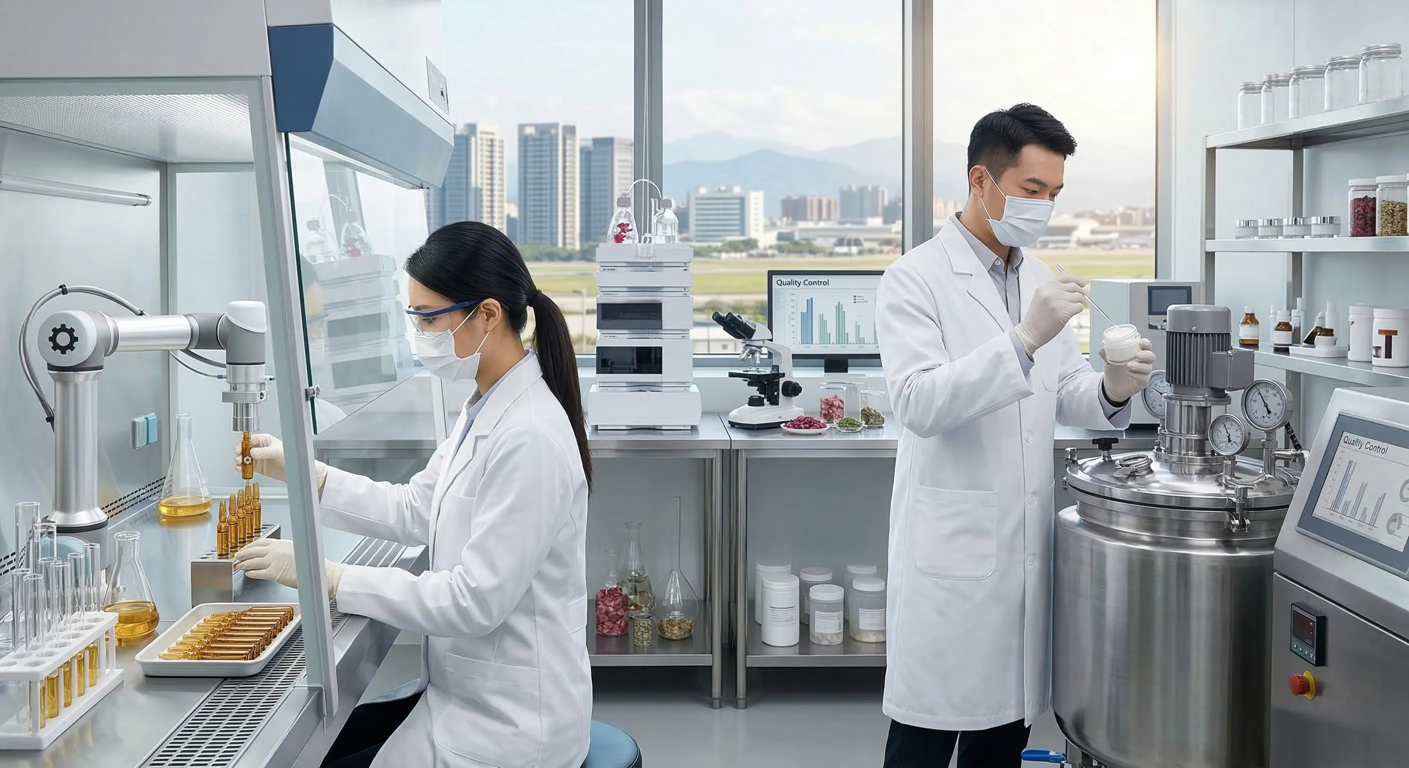 2-1突破抗老配方極限：解密醫美級保養品代工與頂級安瓶研發