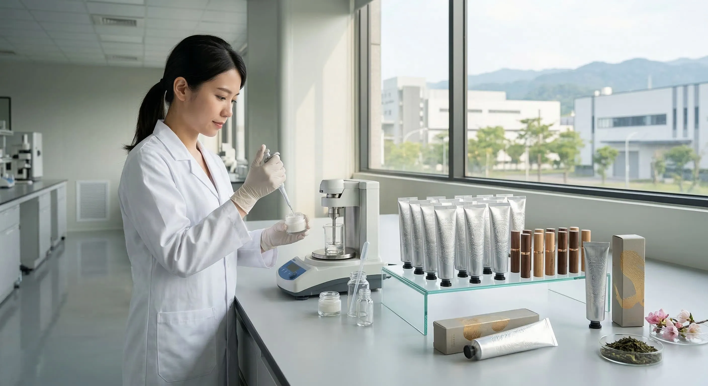 5-3精品級的後盾：保養品自創品牌桃園基地與小批量孵化