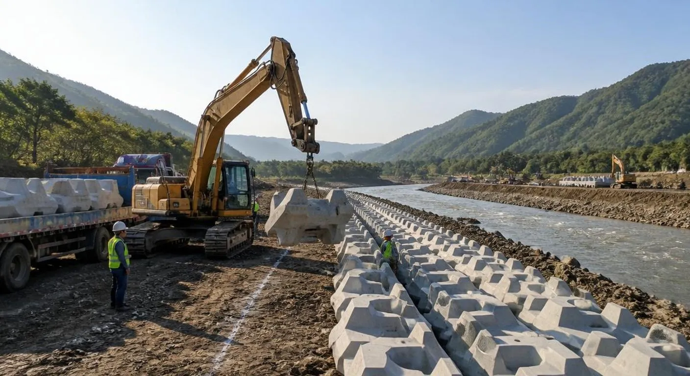 河道整治與水利工程指南：生態護坡塊打造永續生態景觀