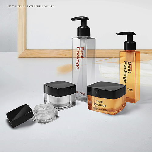 西沙面霜盒 Square cream jar