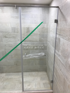 一字型淋浴間 乾濕分離 淋浴拉門 淋浴玻璃門