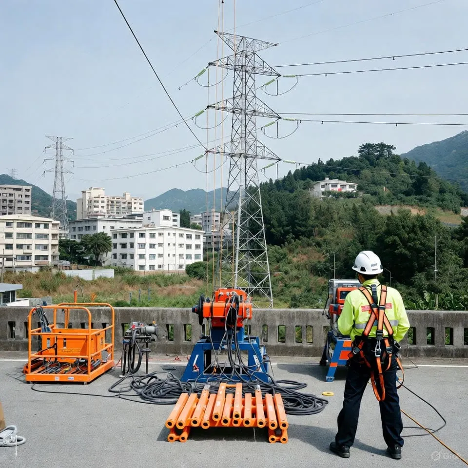 高壓線路施工準備