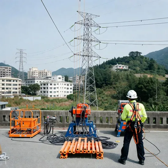 高效能電力線路徑規劃與佈設