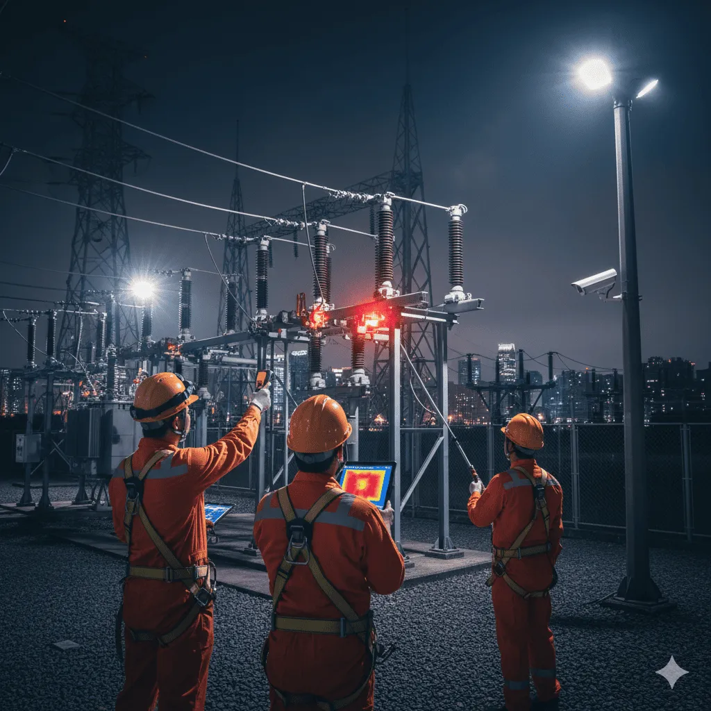 紅外線測溫工程：電力設備維護的非接觸式檢測技術